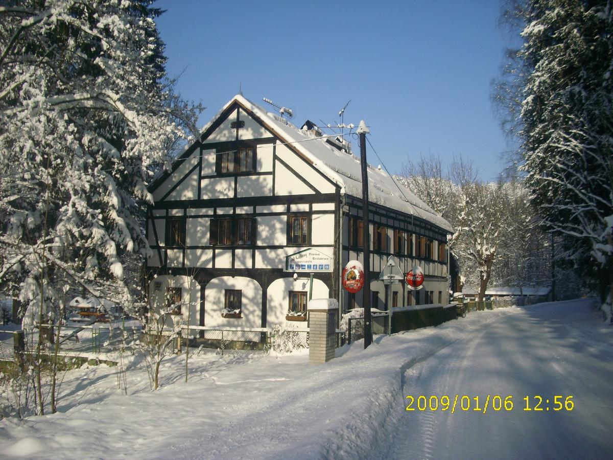 Pension Pod Kastany Srbska Kamenice Exterior photo