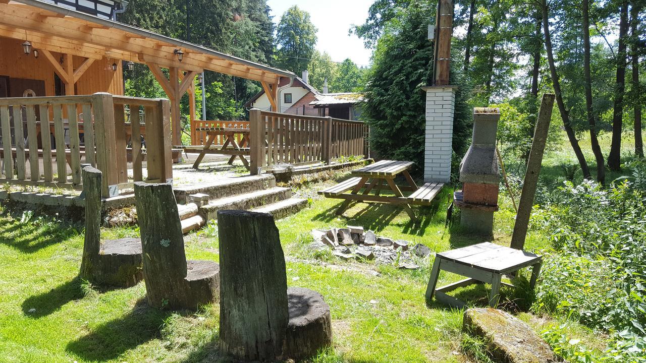 Pension Pod Kastany Srbska Kamenice Exterior photo